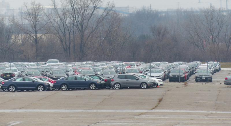 S0 dieselgate les parkings geants de stockage des volkswagen non conformes aux usa 400001